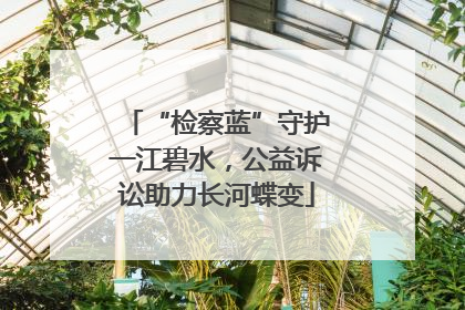 “检察蓝”守护一江碧水，公益诉讼助力长河蝶变