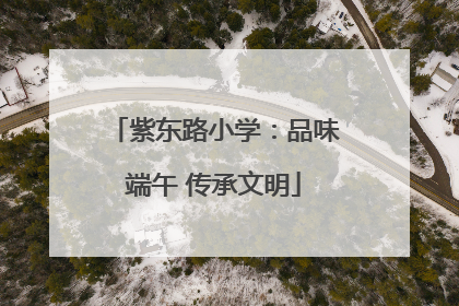 紫东路小学：品味端午 传承文明