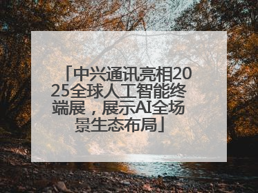 中兴通讯亮相2025全球人工智能终端展，展示AI全场景生态布局