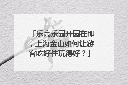乐高乐园开园在即，上海金山如何让游客吃好住玩得好？