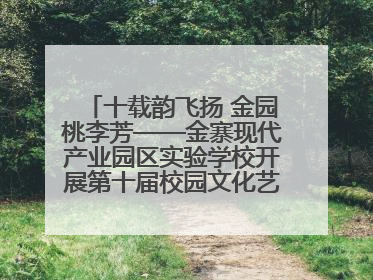 十载韵飞扬 金园桃李芳——金寨现代产业园区实验学校开展第十届校园文化艺术节暨庆“六一”系列活动
