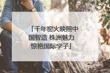 千年窑火映照中国智造 株洲魅力惊艳国际学子