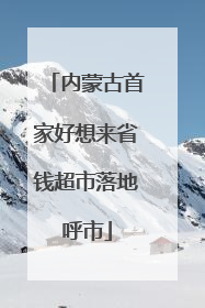 内蒙古首家好想来省钱超市落地呼市