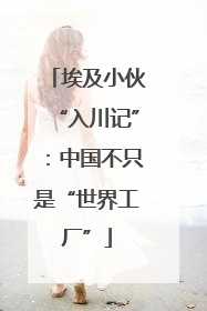 埃及小伙“入川记”：中国不只是“世界工厂”