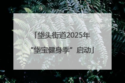 垡头街道2025年“垡宝健身季”启动
