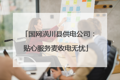 国网潢川县供电公司：贴心服务麦收电无忧
