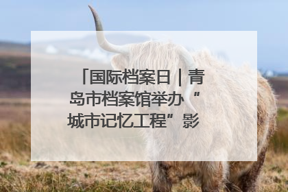 国际档案日｜青岛市档案馆举办“城市记忆工程”影像记录百姓讲堂