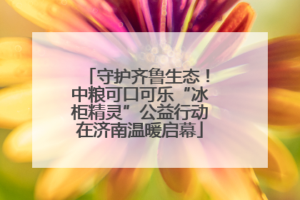 守护齐鲁生态！中粮可口可乐“冰柜精灵”公益行动在济南温暖启幕
