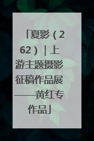 夏影（262）｜上游主题摄影征稿作品展——黄红专作品
