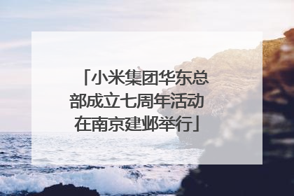 小米集团华东总部成立七周年活动在南京建邺举行