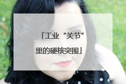 工业“关节”里的硬核突围