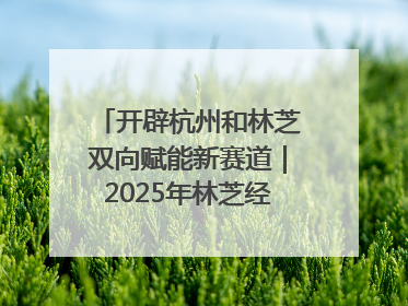 开辟杭州和林芝双向赋能新赛道｜2025年林芝经济开发区招商引资（杭州）推介展销活动在杭举办