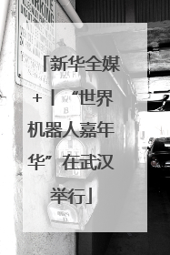 新华全媒+丨“世界机器人嘉年华”在武汉举行