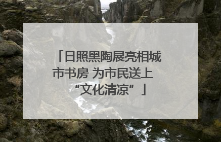 日照黑陶展亮相城市书房 为市民送上“文化清凉”