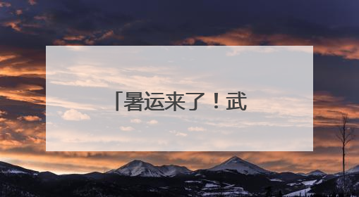 暑运来了！武铁将在这些热门方向加开列车