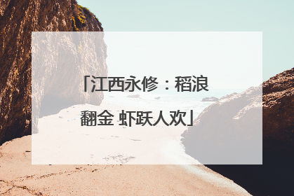 江西永修：稻浪翻金 虾跃人欢