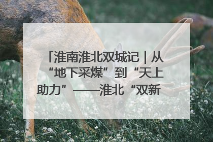 淮南淮北双城记｜从“地下采煤”到“天上助力”——淮北“双新”产业突围记