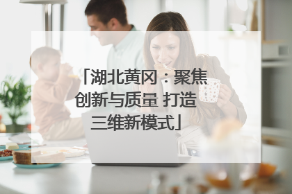 湖北黄冈：聚焦创新与质量 打造三维新模式