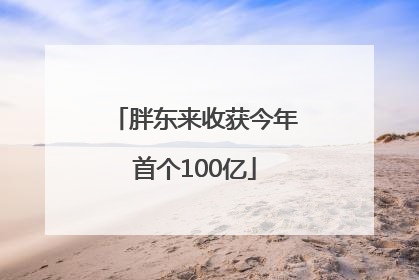 胖东来收获今年首个100亿