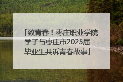 致青春！枣庄职业学院学子与枣庄市2025届毕业生共诉青春故事