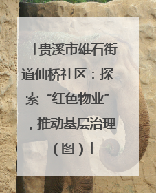 贵溪市雄石街道仙桥社区：探索“红色物业”，推动基层治理（图）