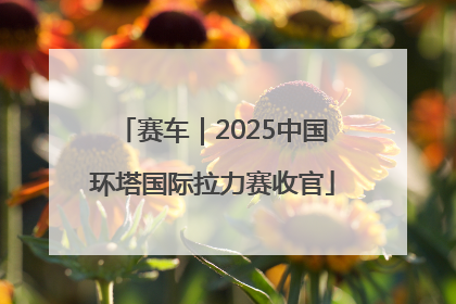 赛车｜2025中国环塔国际拉力赛收官