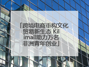 跨境电商重构文化贸易新生态 Kilimall助力万名非洲青年创业