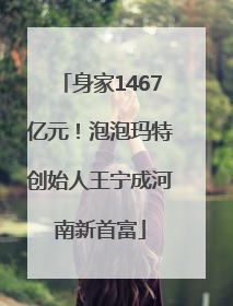 身家1467亿元！泡泡玛特创始人王宁成河南新首富