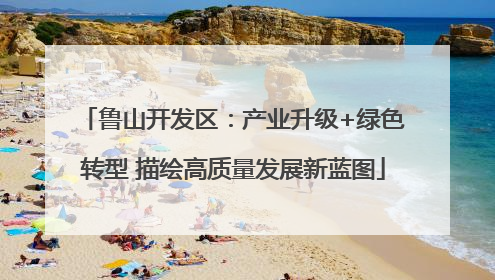 鲁山开发区：产业升级+绿色转型 描绘高质量发展新蓝图
