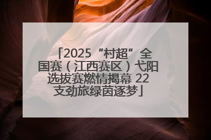 2025“村超”全国赛（江西赛区）弋阳选拔赛燃情揭幕 22支劲旅绿茵逐梦