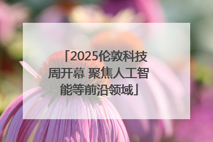 2025伦敦科技周开幕 聚焦人工智能等前沿领域