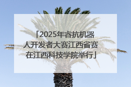 2025年睿抗机器人开发者大赛江西省赛在江西科技学院举行