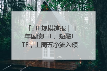 ETF规模速报｜十年国债ETF、短融ETF，上周五净流入额均超20亿元